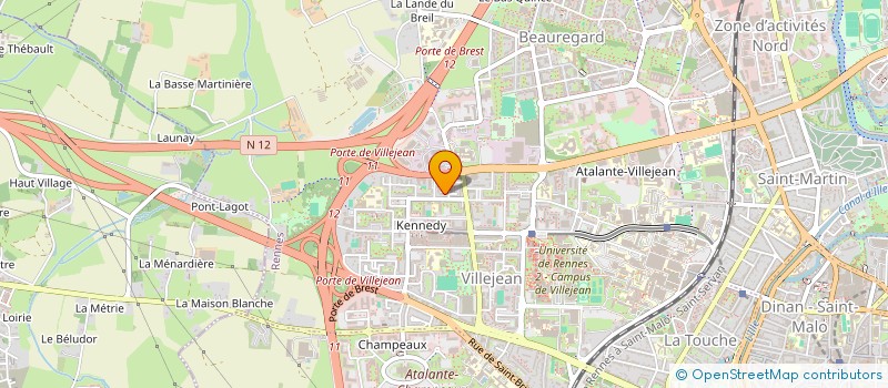 localisation de l'entreprise MONSIEUR LOTFI BEN MOHAMED  RENNES