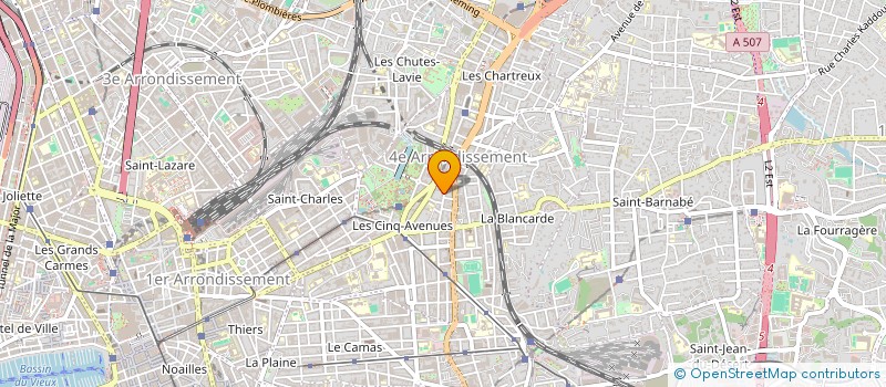 localisation de l'entreprise MONSIEUR LOTFI BENAAMO à MARSEILLE