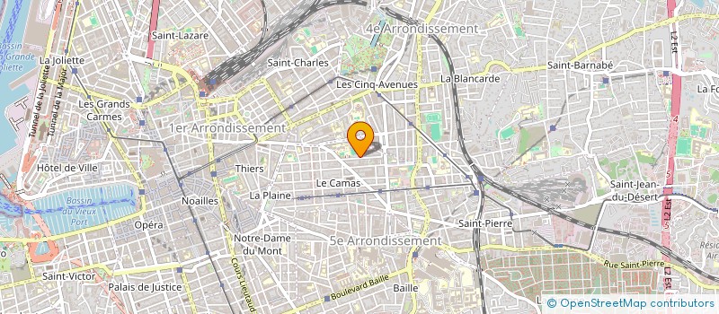 localisation de l'entreprise MONSIEUR LOTFI BENAHMED à MARSEILLE