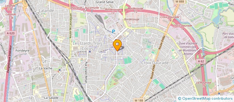 localisation de l'entreprise MONSIEUR LOTFI BENSMAIL  TOULOUSE