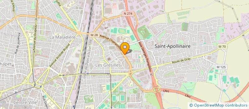 localisation de l'entreprise MONSIEUR LOTFI BOURAOUI à DIJON