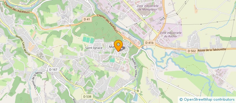 localisation de l'entreprise MONSIEUR LOTFI BOUSNINA à VIENNE