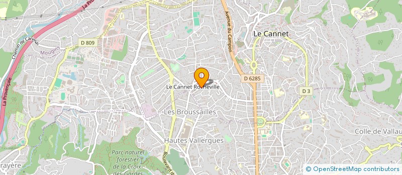 localisation de l'entreprise MONSIEUR LOTFI BOUZIDI à LE CANNET