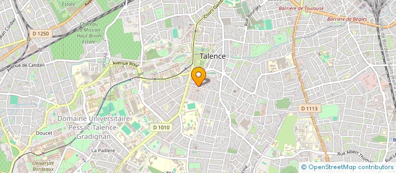 localisation de l'entreprise MONSIEUR LOTFI BRAHIMI  TALENCE