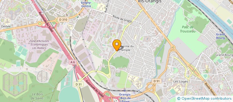 localisation de l'entreprise MONSIEUR LOTFI CHAMMAKHI  RIS-ORANGIS