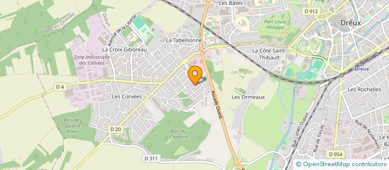 localisation de l'entreprise MONSIEUR LOTFI CHANYOUR à VERNOUILLET