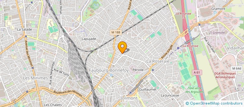 localisation de l'entreprise MONSIEUR LOTFI CHEKKAR à TOULOUSE