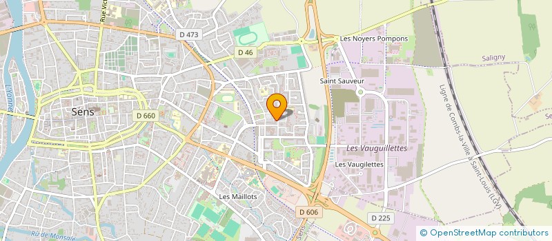 localisation de l'entreprise MONSIEUR LOTFI DRIDI  SENS