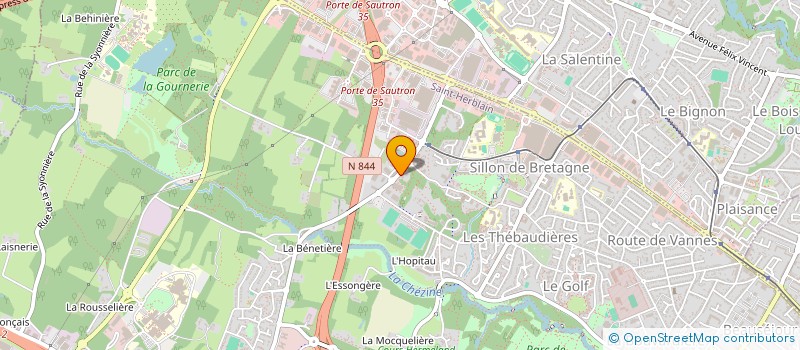 localisation de l'entreprise MONSIEUR LOTFI EZDINI  SAINT-HERBLAIN