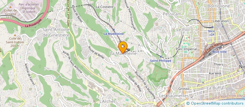 localisation de l'entreprise MONSIEUR LOTFI GACEM  NICE