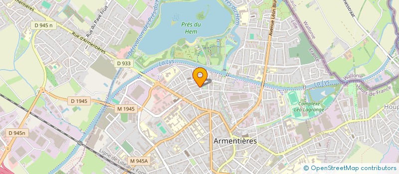 localisation de l'entreprise MONSIEUR LOTFI GHOULA à ARMENTIERES