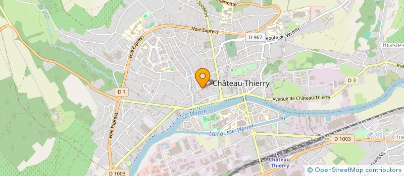 localisation de l'entreprise MONSIEUR LOTFI GUERFI à CHATEAU-THIERRY