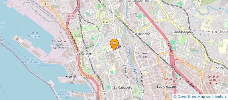 localisation de l'entreprise MONSIEUR LOTFI HAKIMI à MARSEILLE
