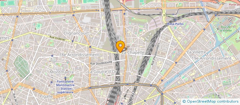 localisation de l'entreprise MONSIEUR LOTFI HALLEM  PARIS