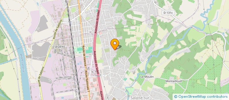 localisation de l'entreprise MONSIEUR LOTFI HENNA  SALAISE-SUR-SANNE