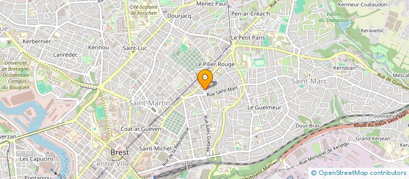 localisation de l'entreprise MONSIEUR LOTFI HOCINI à BREST