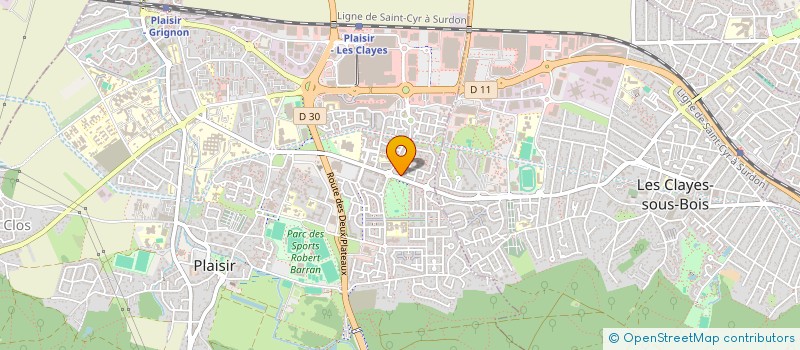 localisation de l'entreprise MONSIEUR LOTFI KADDACHE à PLAISIR