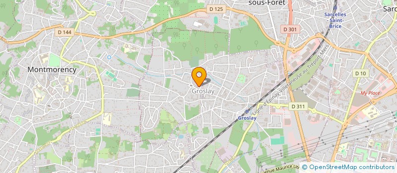 localisation de l'entreprise MONSIEUR LOTFI KHADHRAOUI  GROSLAY