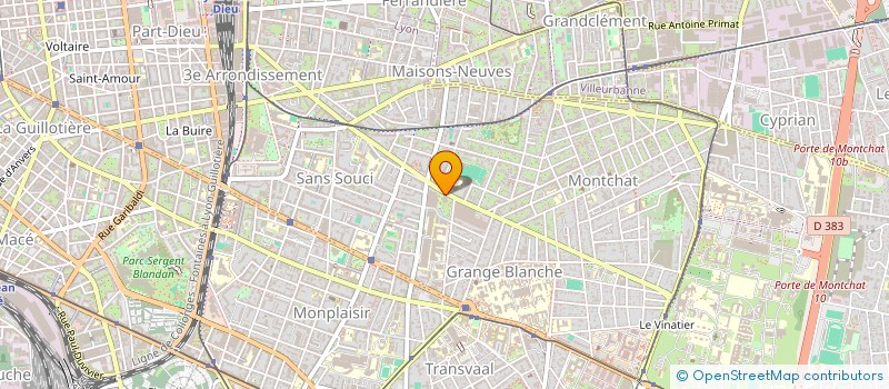 localisation de l'entreprise MONSIEUR LOTFI LAIOUAR  LYON