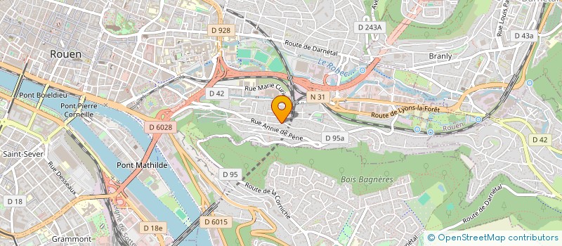 localisation de l'entreprise MONSIEUR LOTFI LAKHFIF à ROUEN