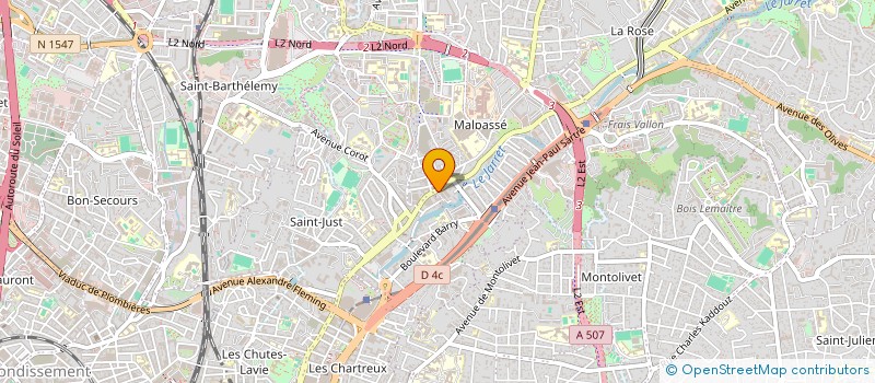 localisation de l'entreprise MONSIEUR LOTFI LAMMARI à MARSEILLE