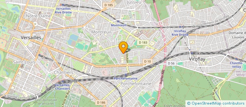 localisation de l'entreprise MONSIEUR LOTFI LAMOURI à VERSAILLES