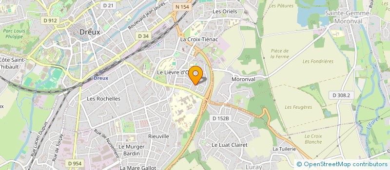 localisation de l'entreprise MONSIEUR LOTFI MABROUK à DREUX