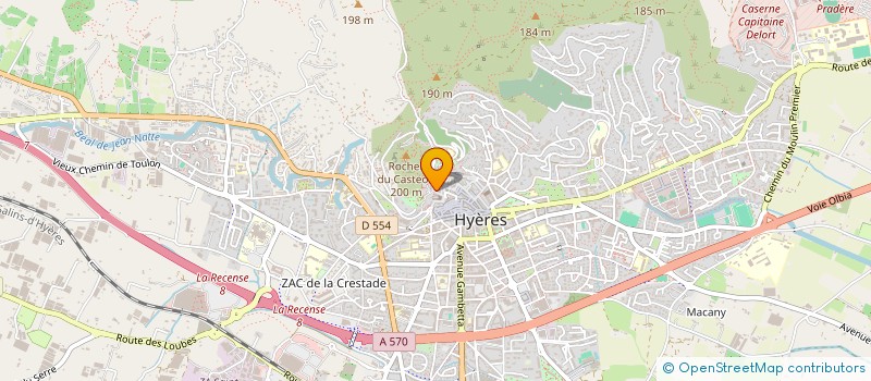 localisation de l'entreprise MONSIEUR LOTFI MAHMOUDI  HYERES