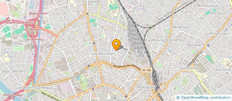localisation de l'entreprise MONSIEUR LOTFI MANA à TOULOUSE