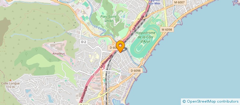 localisation de l'entreprise MONSIEUR LOTFI MBAREK  VALLAURIS