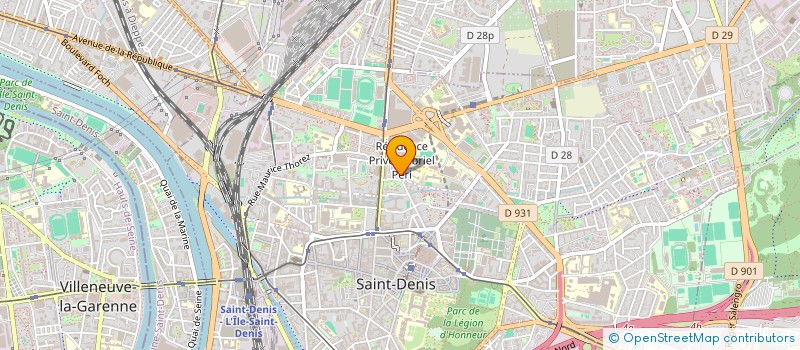 localisation de l'entreprise MONSIEUR LOTFI MDAOUBAL à SAINT-DENIS