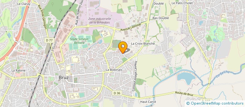 localisation de l'entreprise MONSIEUR LOTFI MOKRANI  BRUZ