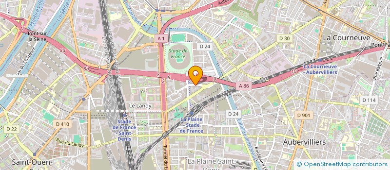 localisation de l'entreprise MONSIEUR LOTFI NOUIRA  SAINT-DENIS