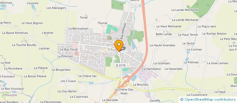 localisation de l'entreprise MONSIEUR LOTFI SAIDI  CHEVAIGNE