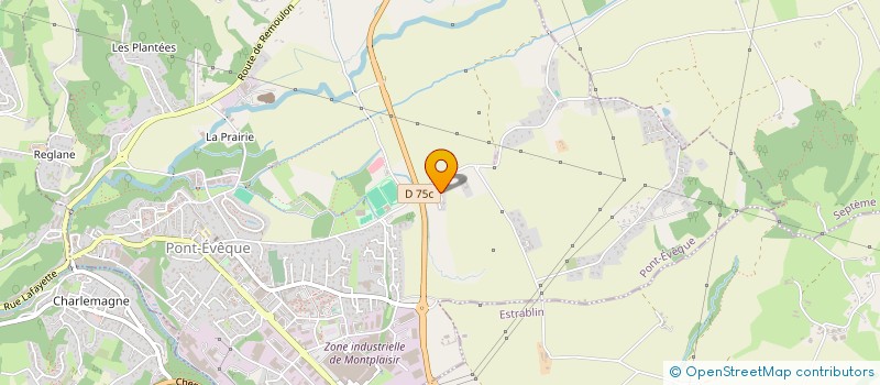 localisation de l'entreprise MONSIEUR LOTFI SAIDI  PONT-EVEQUE