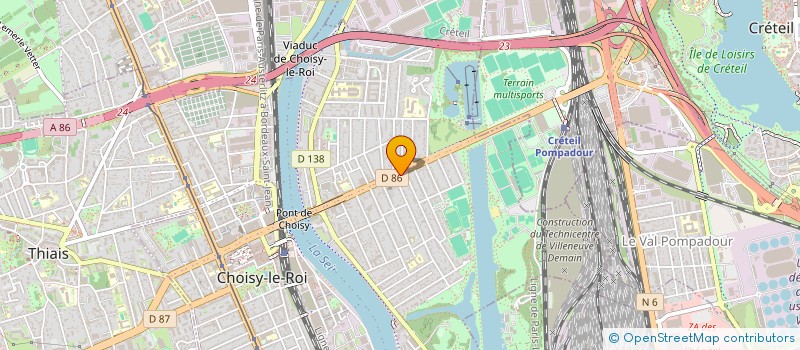 localisation de l'entreprise MONSIEUR LOTFI SATTA  CHOISY-LE-ROI