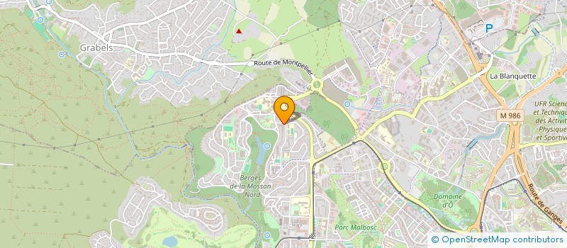 localisation de l'entreprise MONSIEUR LOTFI TAIBA  MONTPELLIER