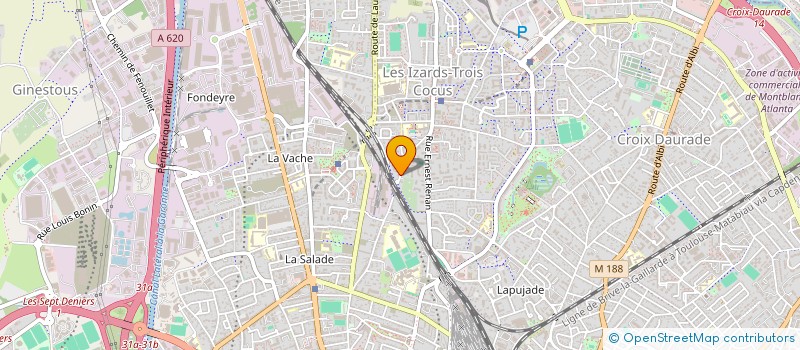 localisation de l'entreprise MONSIEUR LOTFI TOUIHRI  TOULOUSE