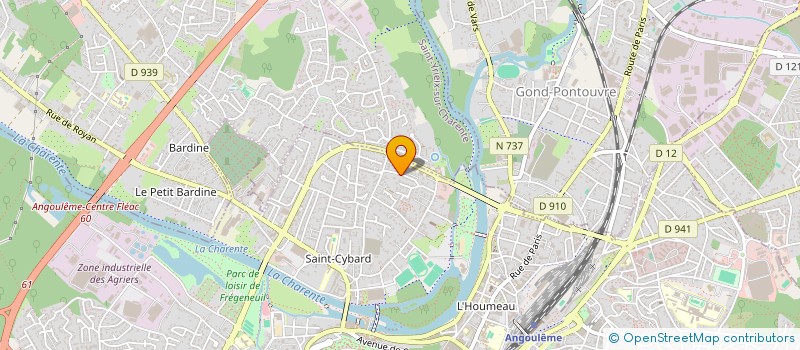 localisation de l'entreprise MONSIEUR LOTFI ZITOUNI à ANGOULEME