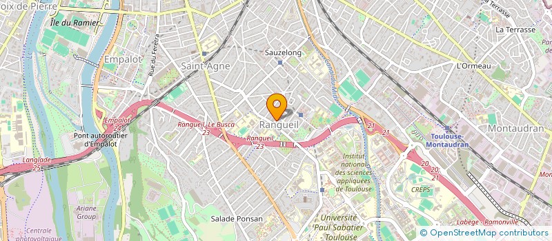 localisation de l'entreprise MONSIEUR LOTFY EL GHALBZOURI  TOULOUSE