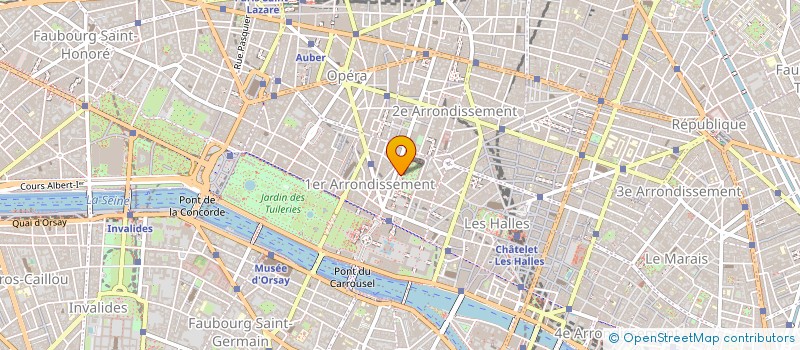 localisation de l'entreprise MONSIEUR LOTHAIRE BERTHIER à PARIS