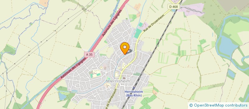 localisation de l'entreprise MONSIEUR LOTHAIRE BURG  HERRLISHEIM