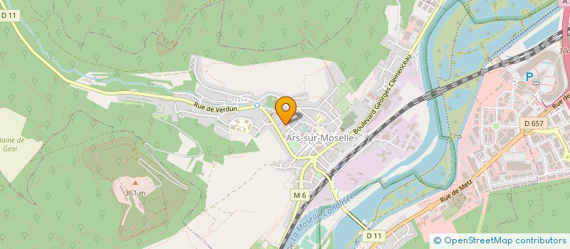 localisation de l'entreprise MONSIEUR LOTHAIRE FRECHIN à ARS-SUR-MOSELLE