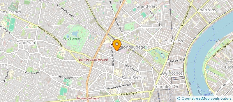 localisation de l'entreprise MONSIEUR LOTHAIRE LELIEVRE  BORDEAUX