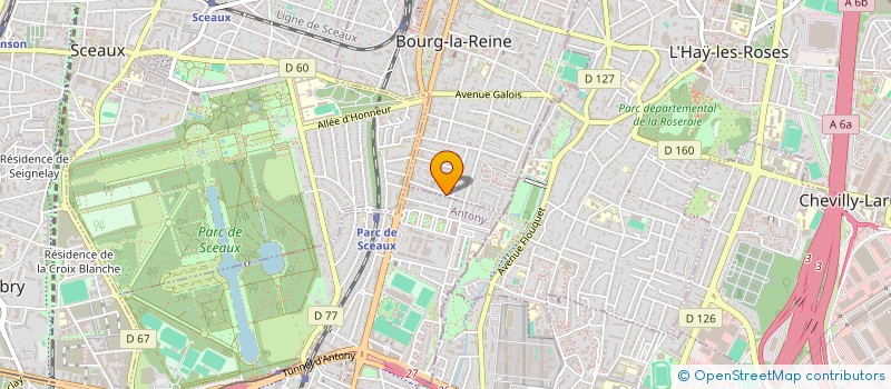 localisation de l'entreprise MONSIEUR LOTHAR MADER à BOURG-LA-REINE