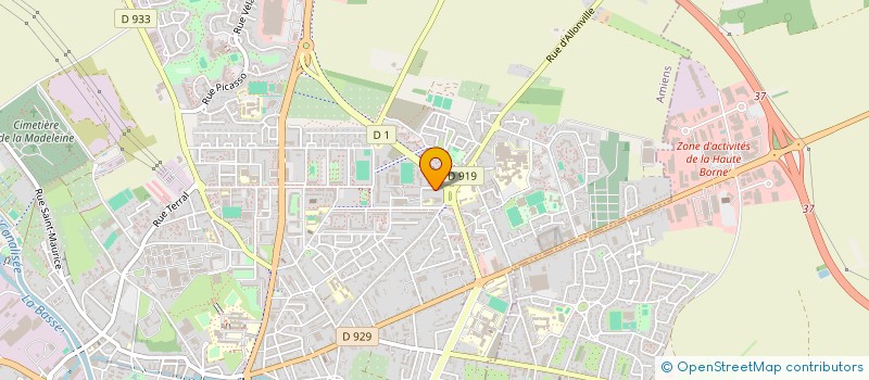 localisation de l'entreprise MONSIEUR LOTI KRASNIQI  AMIENS