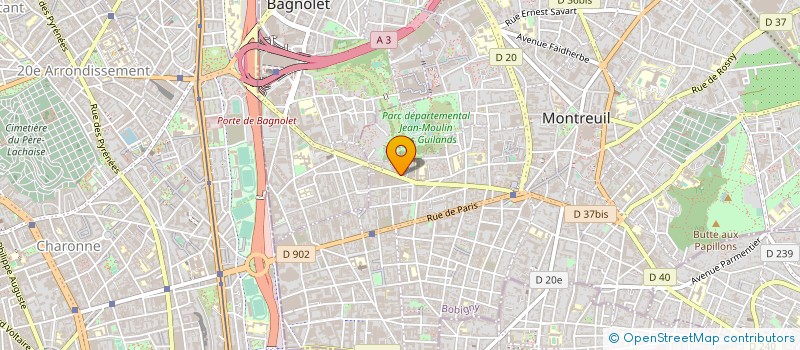 localisation de l'entreprise MONSIEUR LOU ANDREAS MARCHAUT à MONTREUIL