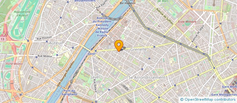 localisation de l'entreprise MONSIEUR LOU BARO  PARIS