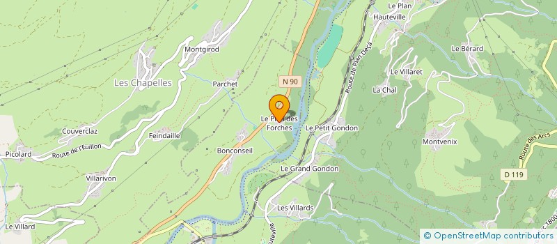 localisation de l'entreprise MONSIEUR LOU BROCHE  NOTRE-DAME-DE-BELLECOMBE