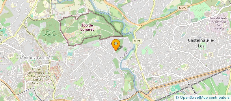 localisation de l'entreprise MONSIEUR LOU BRUSTON à MONTPELLIER